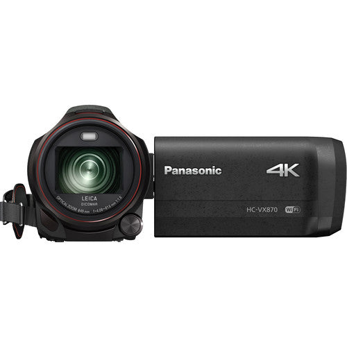 Cámara de video Panasonic HC-VX870K 4K Ultra HD Seminueva (2da mano)