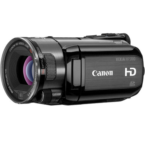Cámara de video Canon VIXIA HF S100 Full HD (2da mano) + Parasol - Filmadorasperu