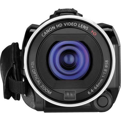 Cámara de video Canon VIXIA HF S20 Full HD + Parasol (2da mano) - Filmadorasperu