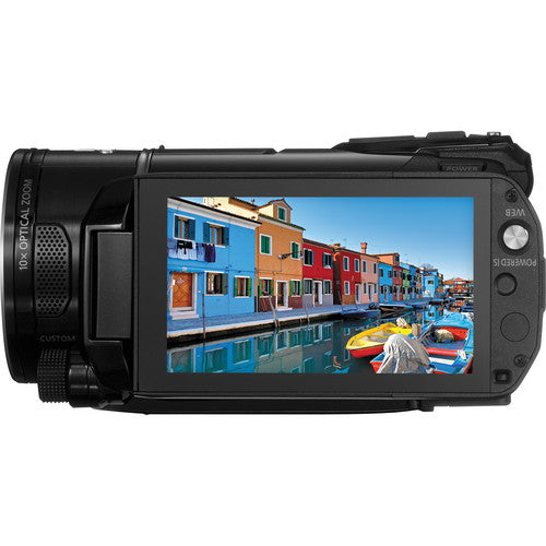 Cámara de video Canon VIXIA HF S20 Full HD + Parasol (2da mano) - Filmadorasperu