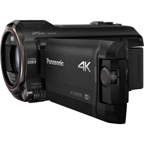 Cámara de video Panasonic HC-WX970K 4K Ultra HD con wifi e infrarrojo (2da mano) - Filmadorasperu
