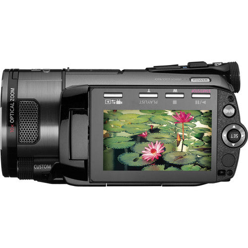 Cámara de video Canon VIXIA HF S100 Full HD (2da mano) + Parasol - Filmadorasperu
