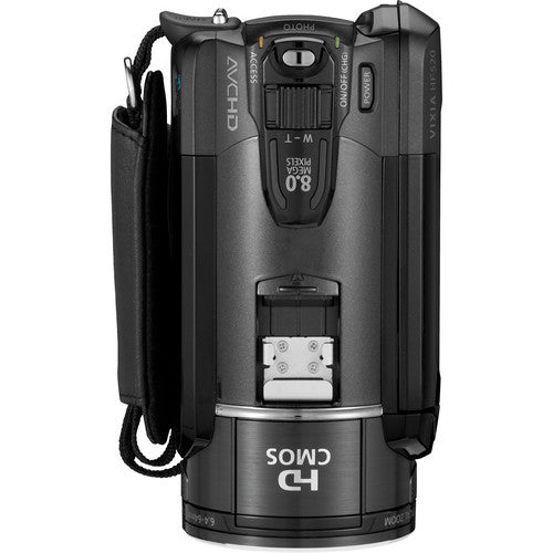 Cámara de video Canon VIXIA HF S20 Full HD + Parasol (2da mano) - Filmadorasperu