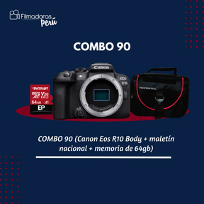 Cámara Canon Mirrorless Body EOS R10 BODY - Filmadorasperu