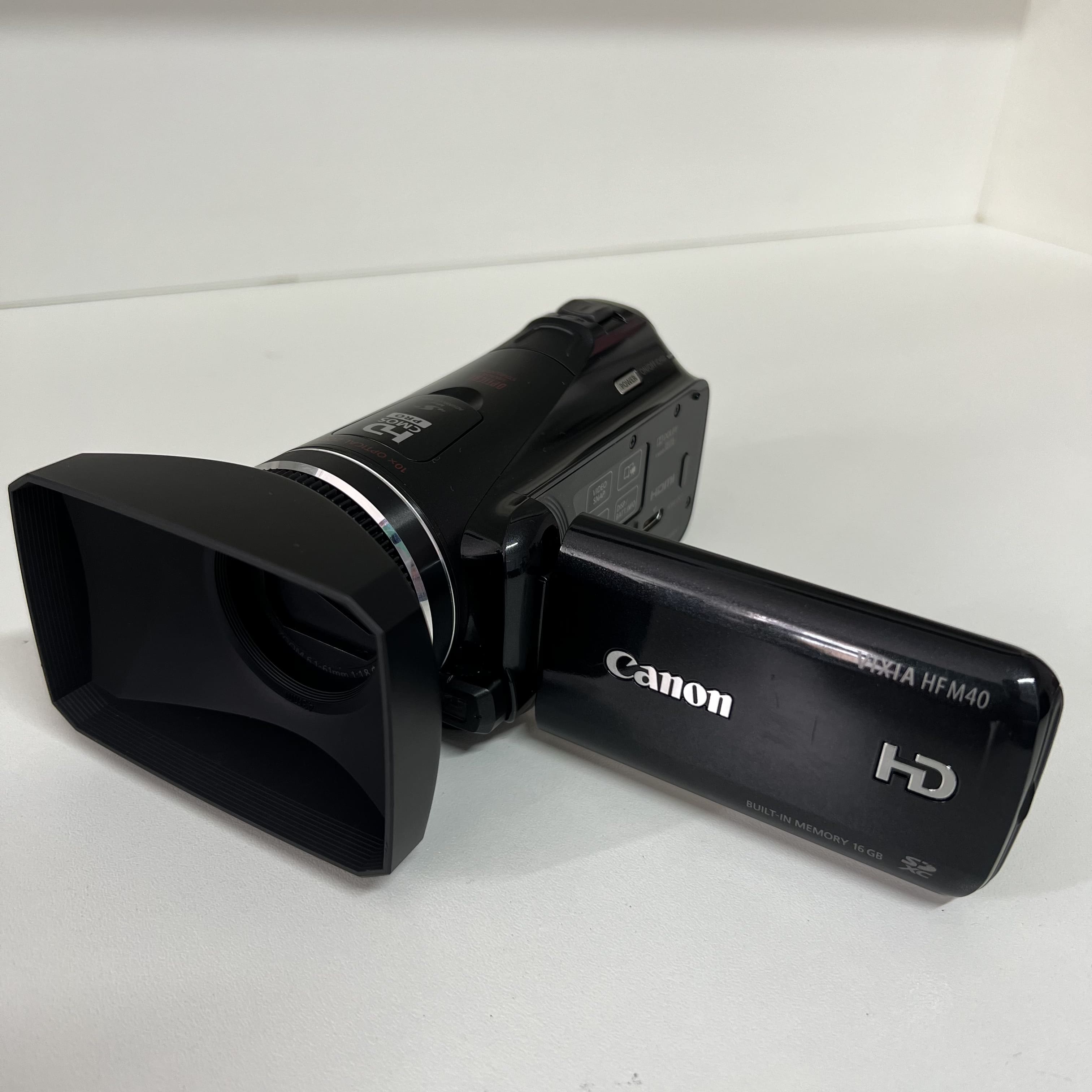 Cámara de video Canon VIXIA HF M40 Full HD (2da mano) - Filmadorasperu