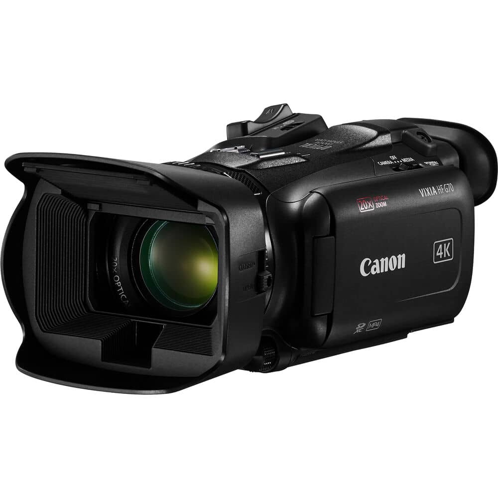Cámara de video Canon Vixia HF G70 UHD 4k con Función de Streaming en Vivo - Filmadorasperu