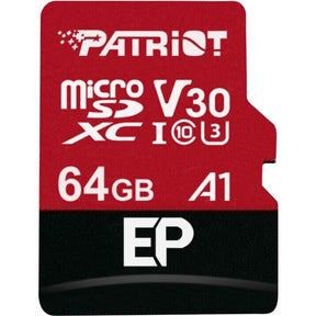 Recibe una Memoria Patriot de 64 GB Clase 10 con la Compra de tu Cámara