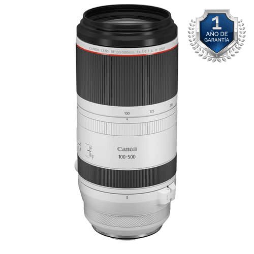 Lente Canon RF 100-500 mm f/4.5-7.1 L IS USM - Filmadorasperu