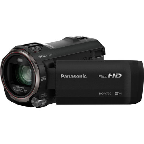 Cámara de video Panasonic HC-V770K Full HD (2da mano) - Filmadorasperu