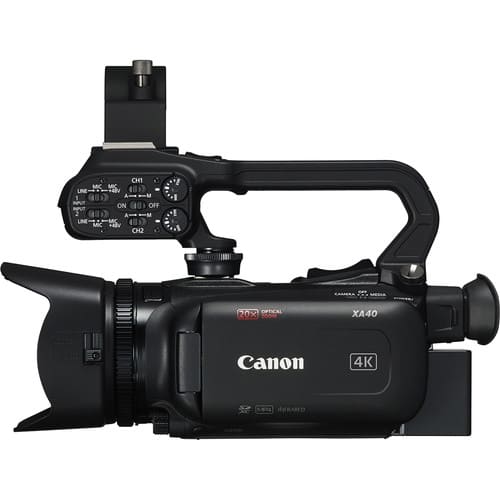 Cámara de Video Canon XA40, 4K Profesional, IP Streaming (Descontinuada) - Filmadorasperu