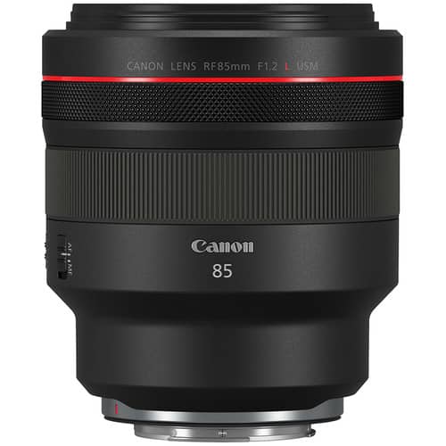 Lente Canon RF 85 mm f/1.2 L USM