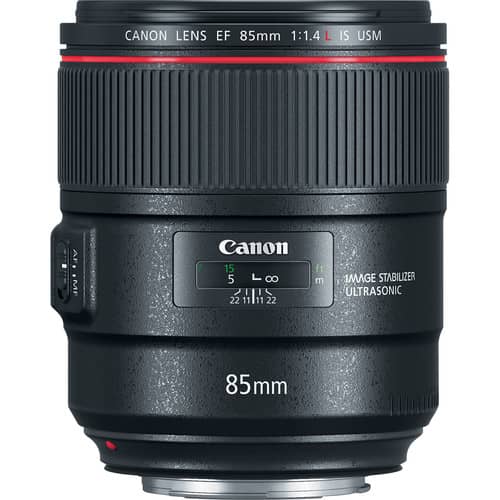 Lente Canon EF 85 mm f/1.4L IS USM