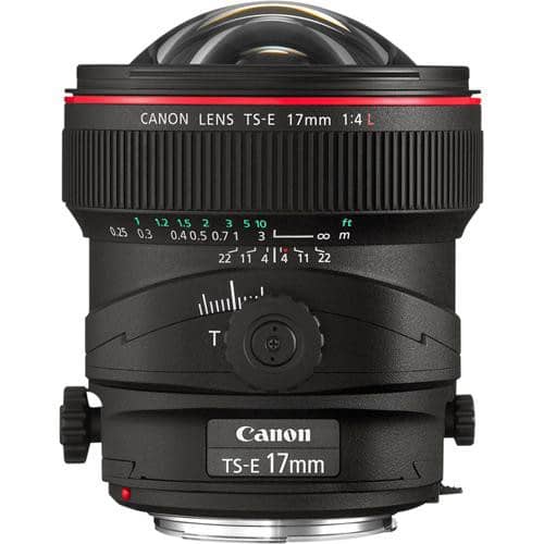 Lente Canon TS-E 17mm f/4L - Filmadorasperu