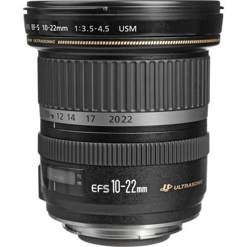 Lente Canon EF-S 10-22 mm f/3.5-4.5 USM (para importar)