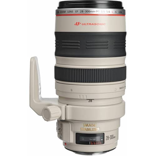 Lente Canon EF 28-300 mm f/3.5-5.6L IS USM, Descontinuado