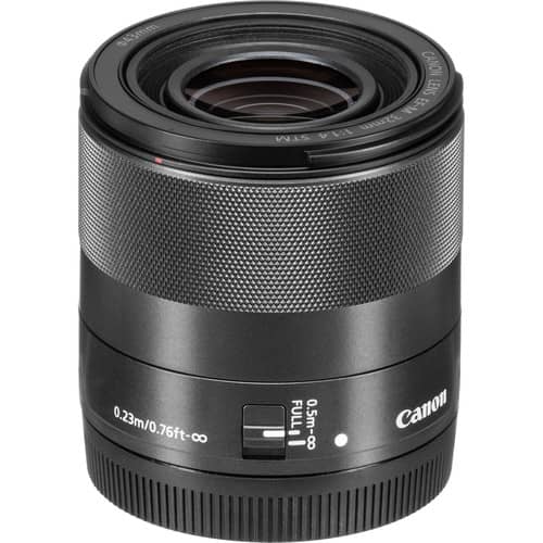 Lente Canon EF-M 32 mm f/1.4 STM (para importar) - Filmadorasperu