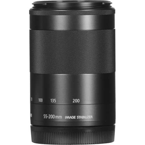 Lente Canon EF-M 55-200 mm IS STM negro (para importar) - Filmadorasperu