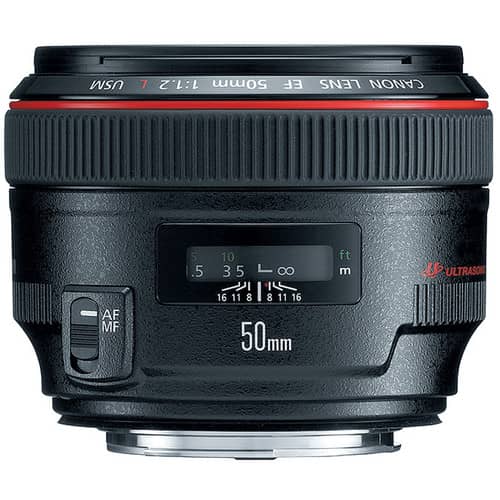 Canon EF 50 mm f/1.2L USM (para importar)