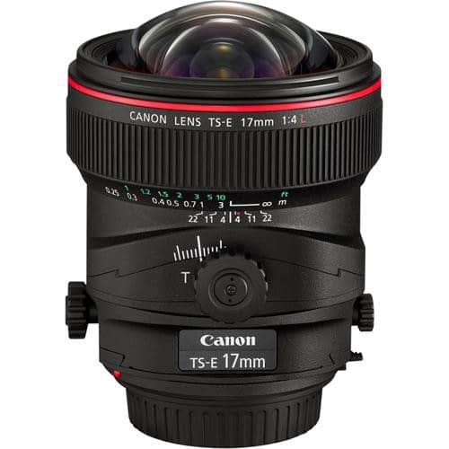 Lente Canon TS-E 17mm f/4L - Filmadorasperu