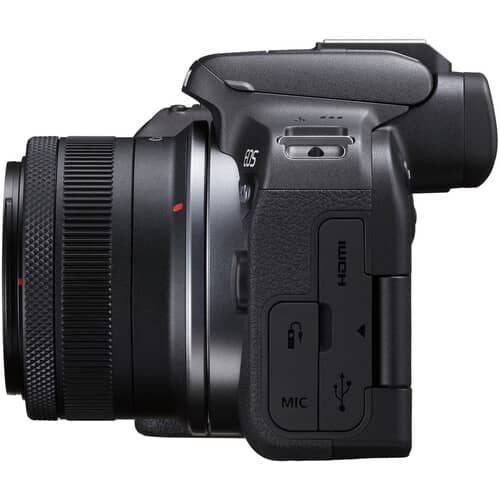 Cámara Canon Mirrorless EOS R10 con lente de 18-45 mm - Filmadorasperu