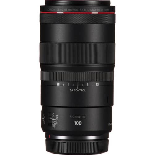 Lente Canon RF 100 mm f/2.8 L Macro IS USM - Filmadorasperu