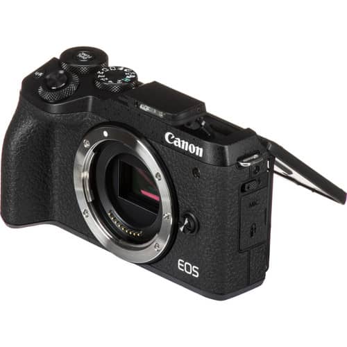 Cámara Canon Mirrorless Eos m6 Mark II EF-M 15-45mm is Stm - Filmadorasperu