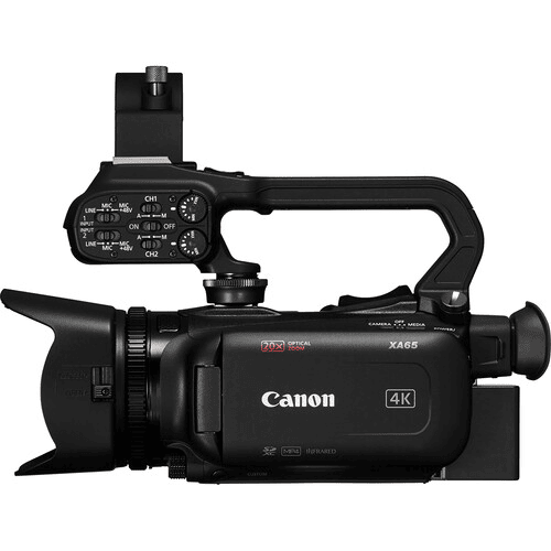 Cámara de video canon XA65 profesional UHD 4K con Función de Streaming en Vivo - Filmadorasperu