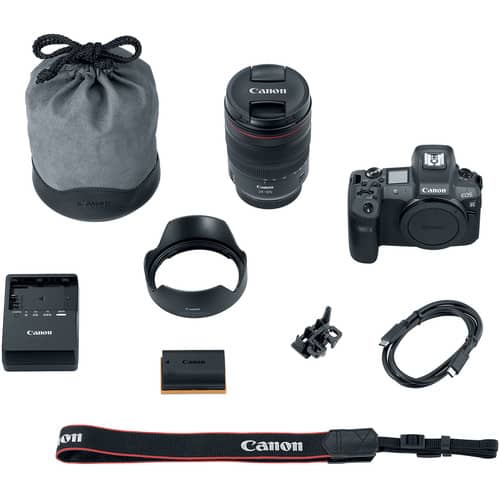 Cámara Canon EOS R, 24-105MM F/4L IS USM BLACK - Filmadorasperu