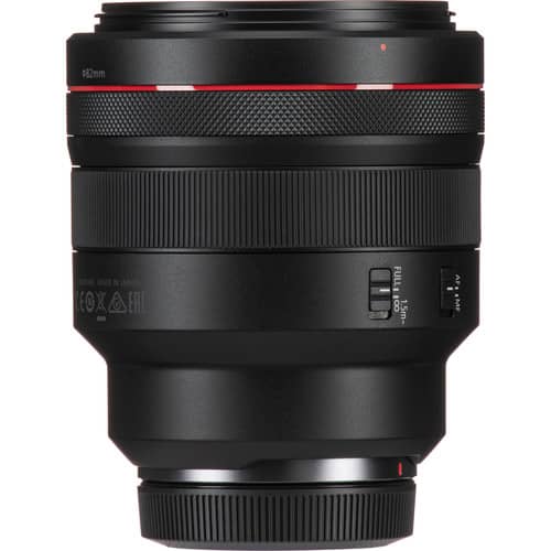 Lente Canon RF 85 mm f/1.2 L USM