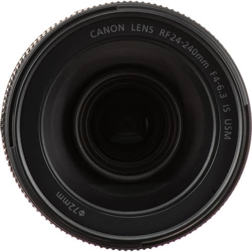 Lente Canon RF 24-240 mm f/4-6.3 IS USM
