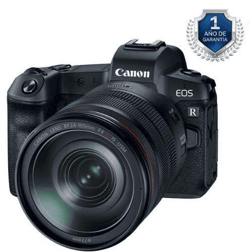 Cámara Canon EOS R, 24-105MM  F/4L IS USM BLACK