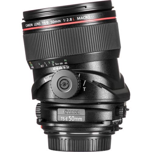 Lente Canon TS-E 50mm f/2.8L Macro