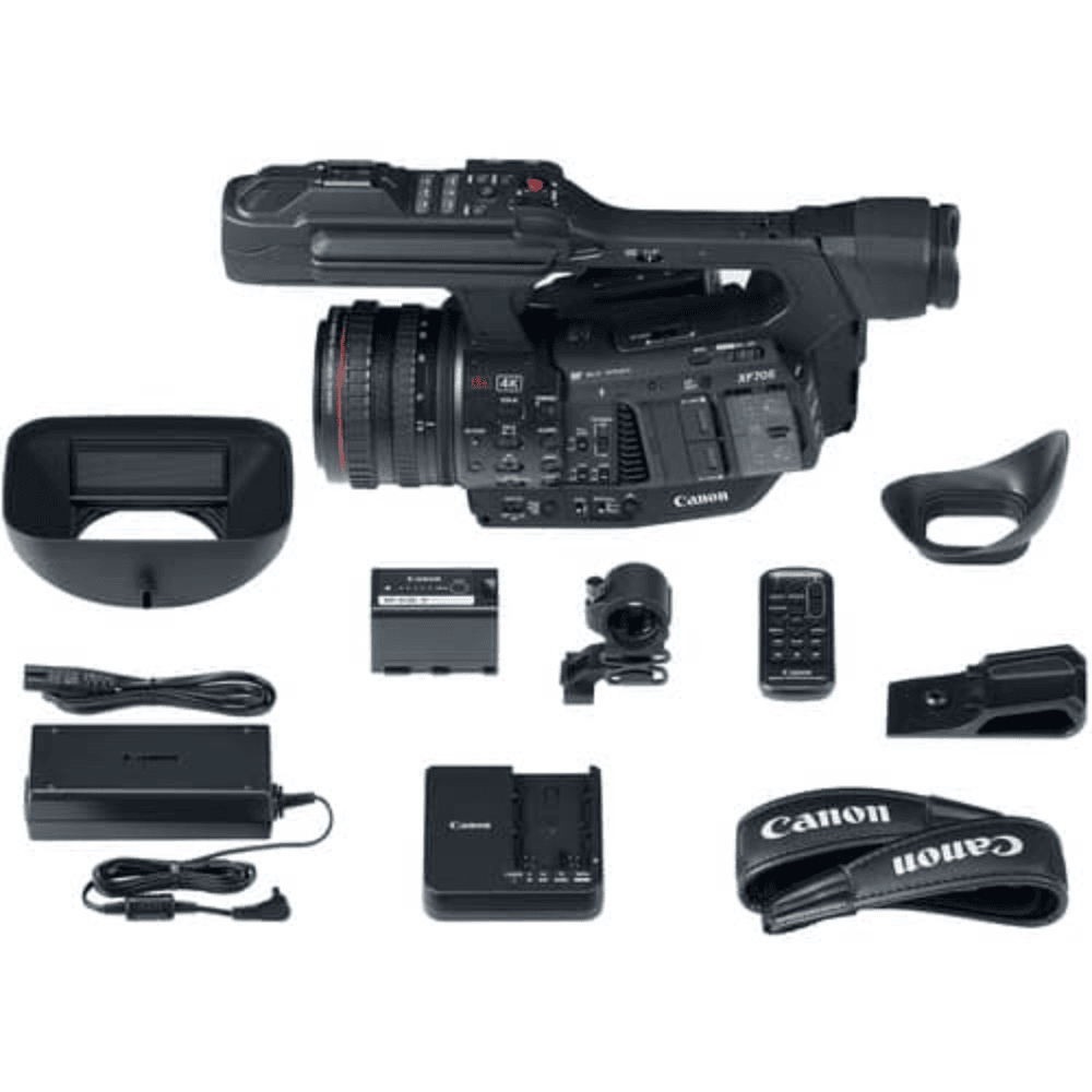 Cámara de video Canon XF705 4K XF-HEVC H.265 Pro con sensor de 1", Para importación
