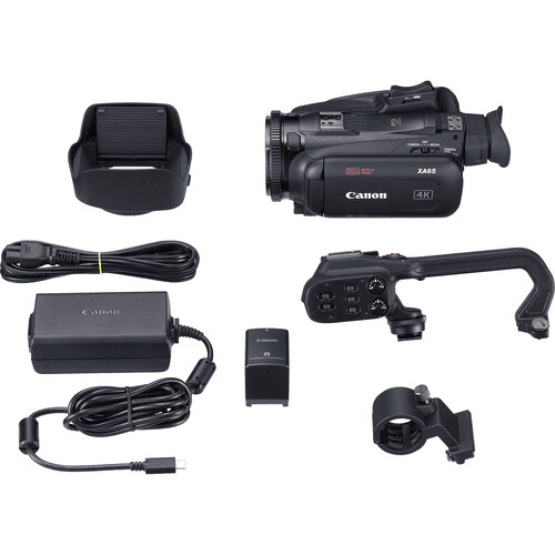 Cámara de video canon XA65 profesional UHD 4K con Función de Streaming en Vivo - Filmadorasperu