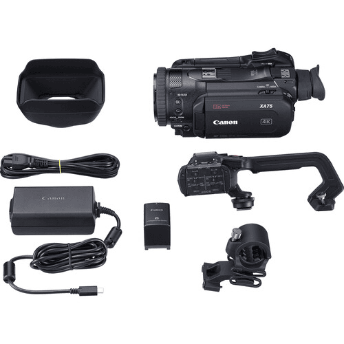 Cámara de video Canon XA75 UHD 4K con Función de Streaming en Vivo - Filmadorasperu