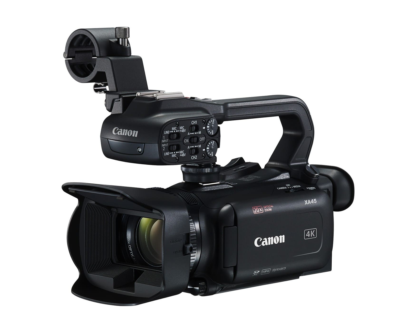 Cámara de Video Canon XA45, 4K Profesional, IP Streaming (Descontinuada) - Filmadorasperu